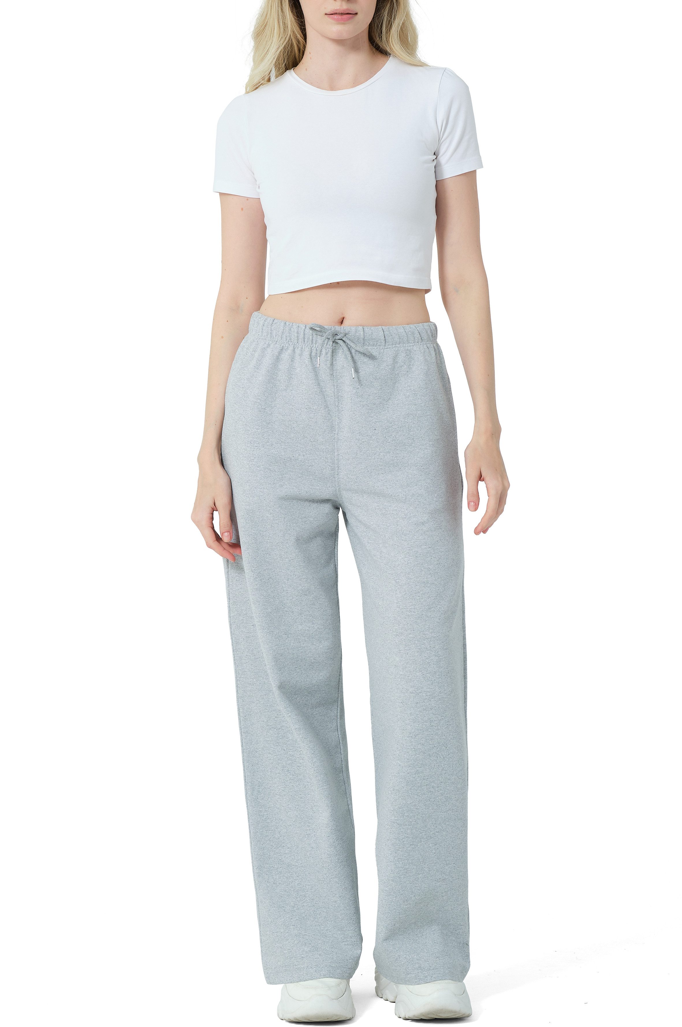 R-CAMP Jogginghose Jogginghose Damen Lang Weite günstig online kaufen