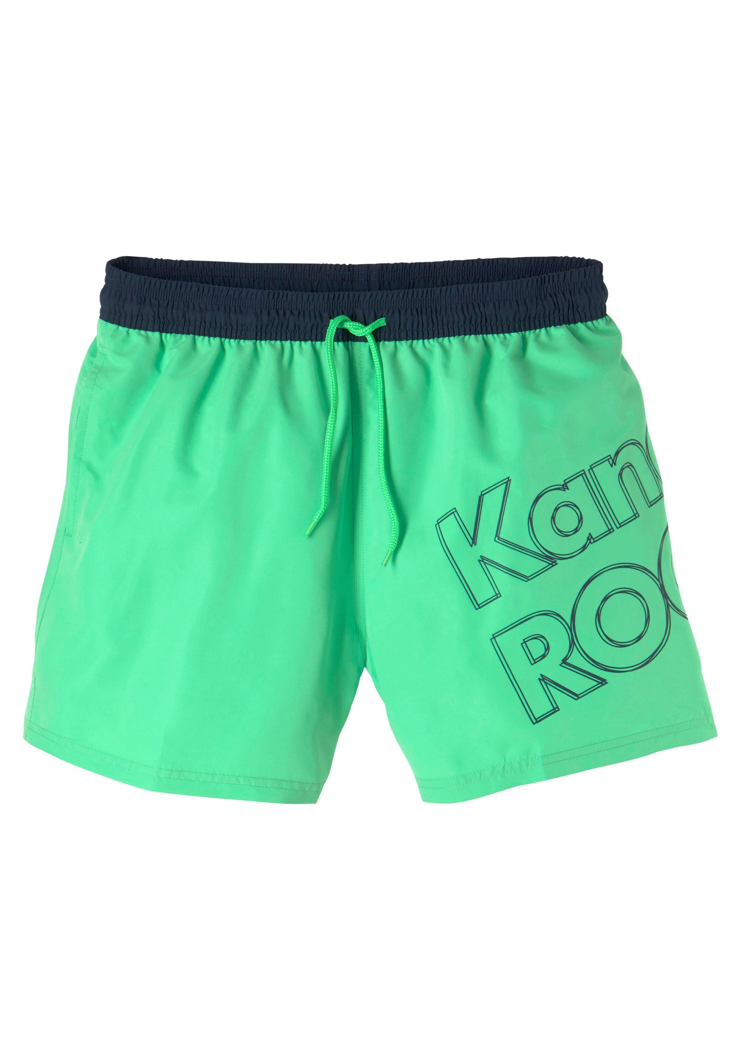 KangaROOS Badeshorts Adams mit großem Logoschriftzug günstig online kaufen