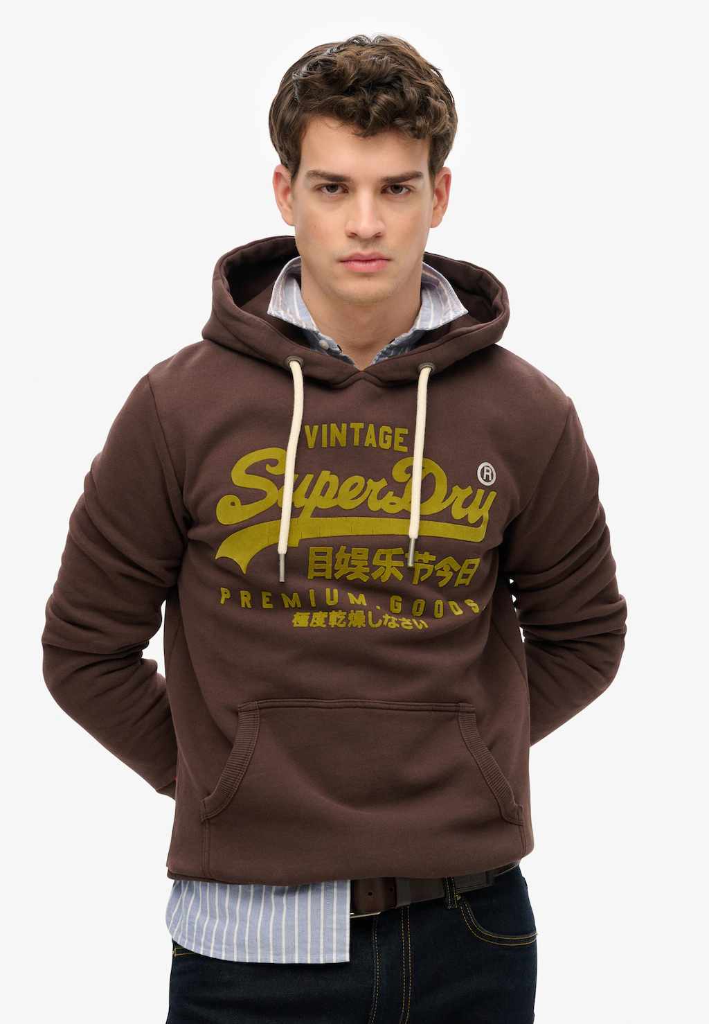 Superdry Kapuzensweatshirt "VL TONAL RELAXED HOOD" günstig online kaufen