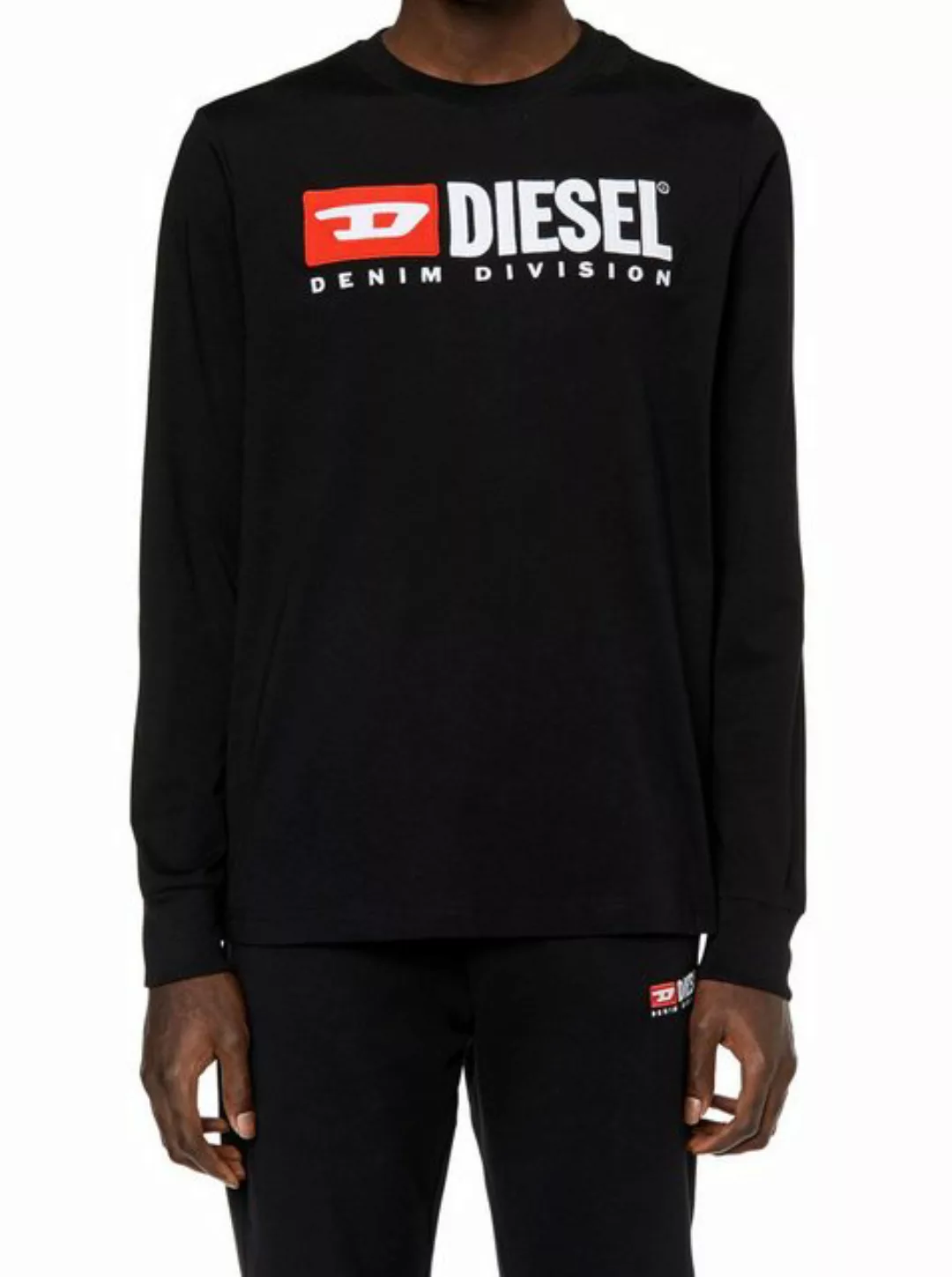 Diesel Longsleeve Diesel Herren Langarmshirt "T-Just-Ls-Division günstig online kaufen