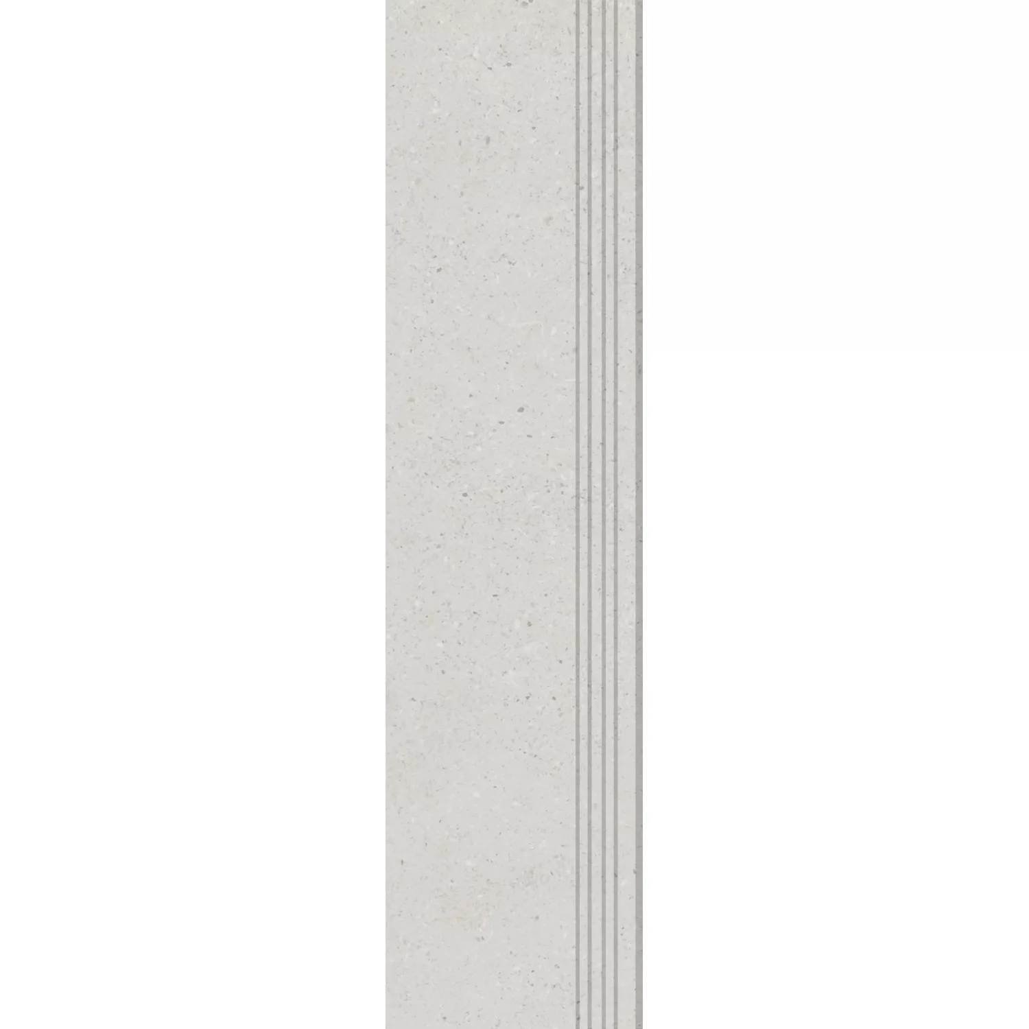 Trittstufe Pebblestone Feinsteinzeug Glasiert Beige Matt 30 cm x 120 cm günstig online kaufen