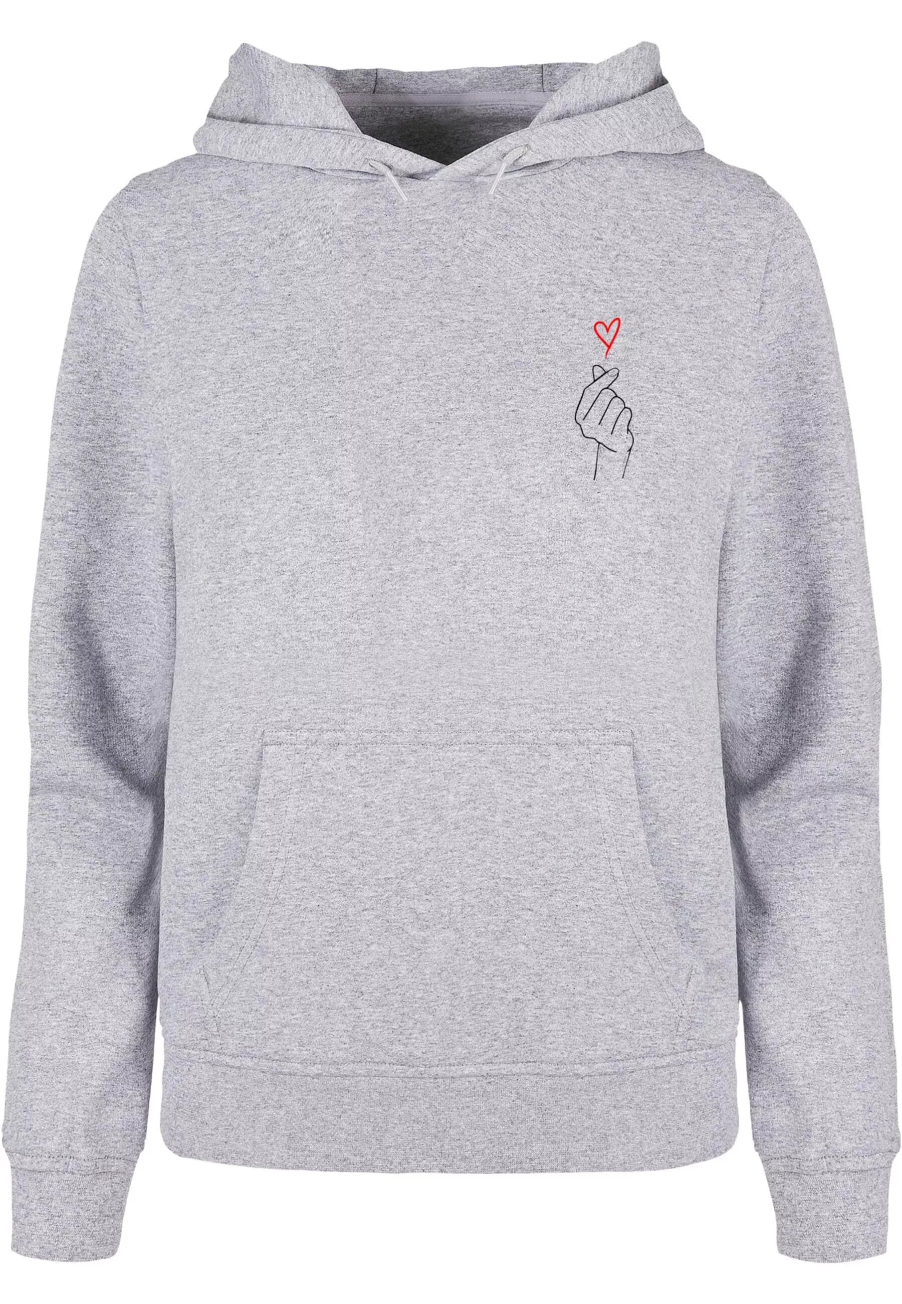 Merchcode Kapuzenpullover "Merchcode Damen Ladies K Heart Basic Hoody" günstig online kaufen