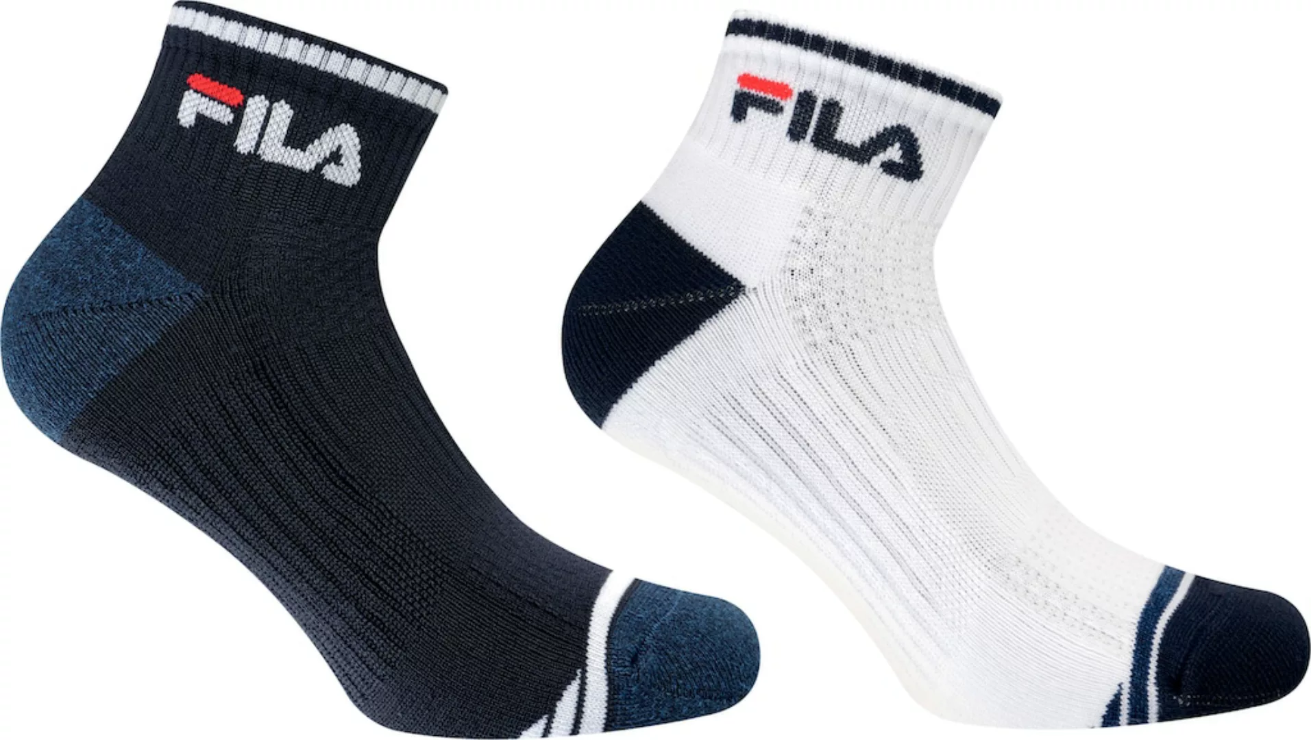 Fila Sportsocken, (2 Paar), mit eingestricktem Logo günstig online kaufen