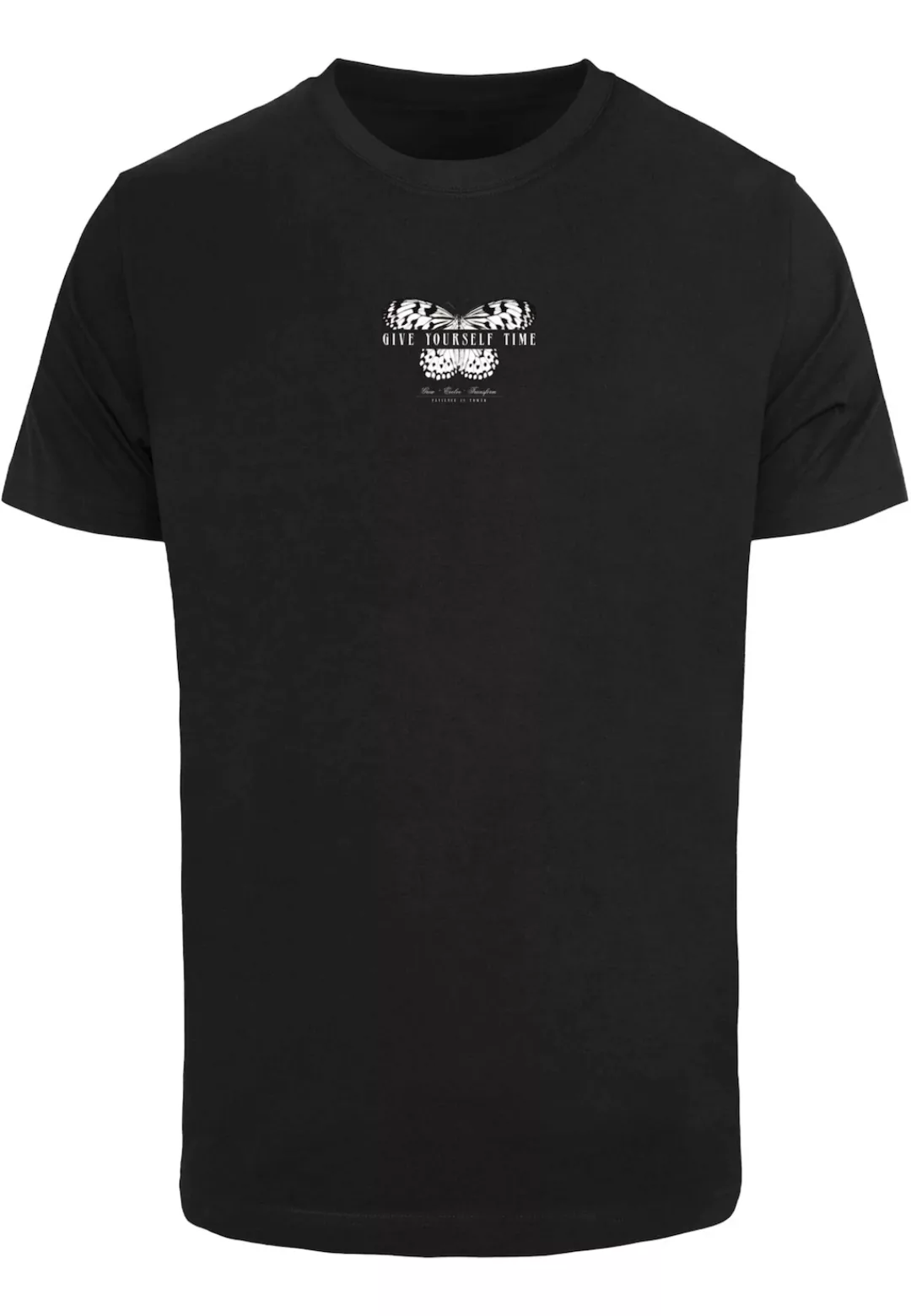 MisterTee T-Shirt "MisterTee Herren Give Yourself Time Tee", (1 tlg.) günstig online kaufen