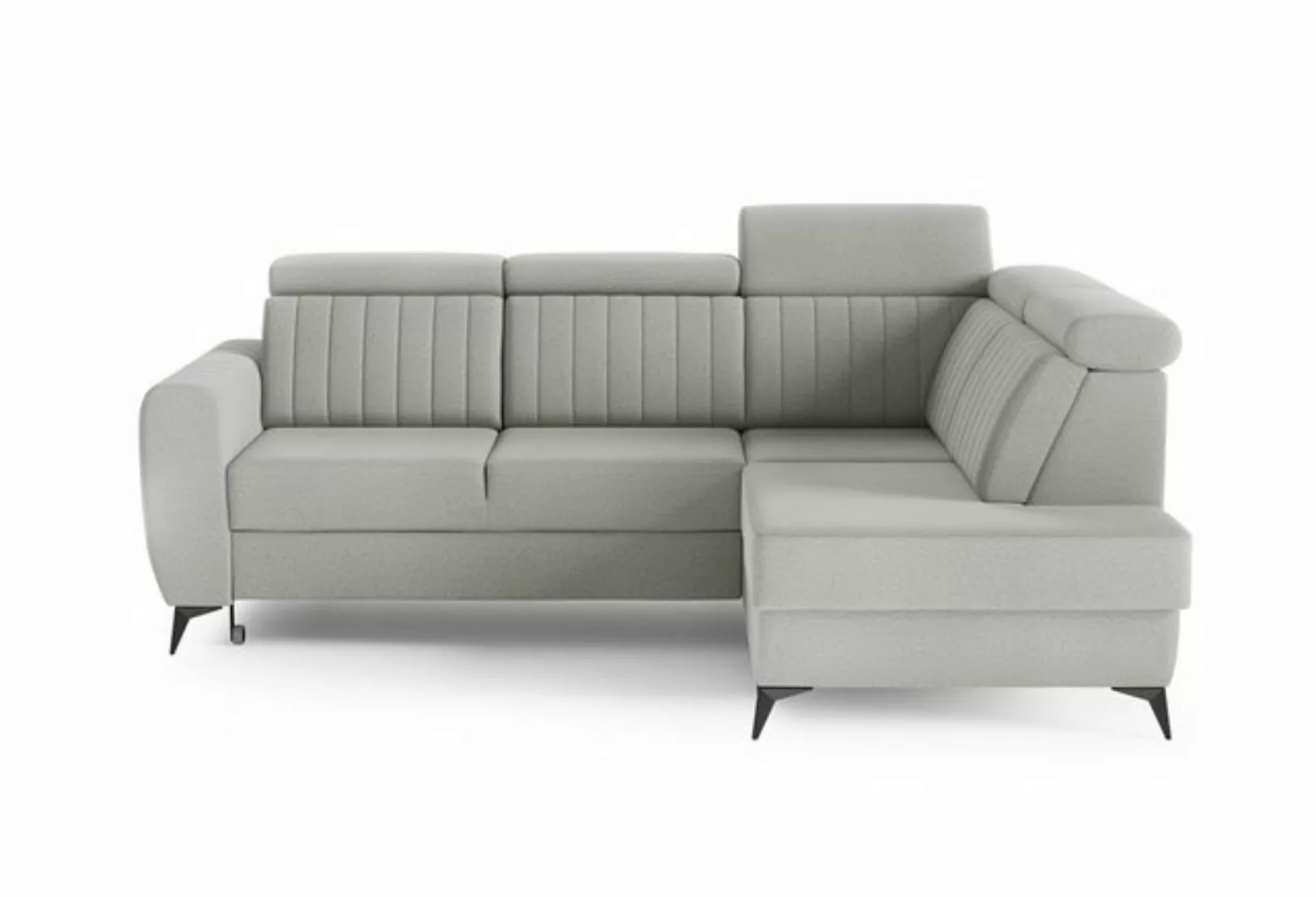 MOEBLO Ecksofa MOSTA II, Couch für Wohnzimmer, Schlafsofa Sofagarnitur Sofa günstig online kaufen