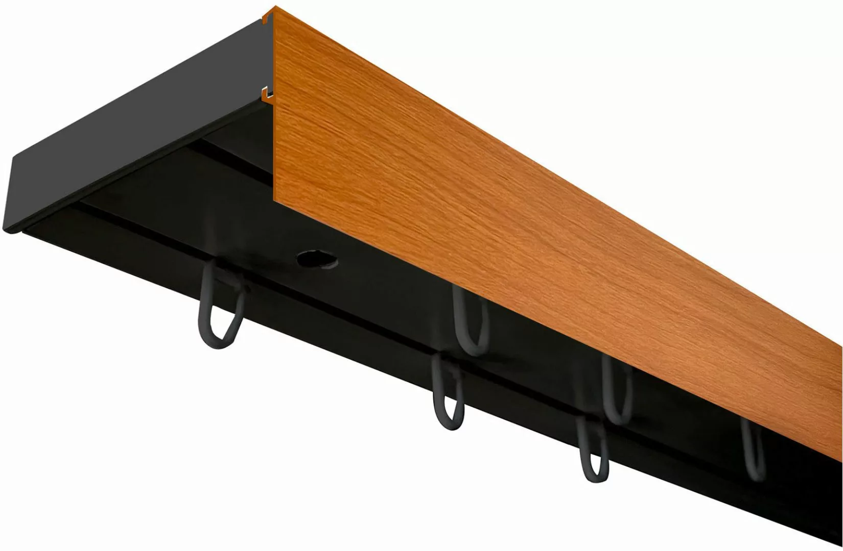 SN DECO GROUP Gardinenschiene »Vorhangschiene SH mit Blende«, 2 läufig-läuf günstig online kaufen