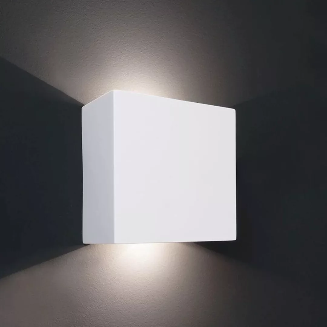 LED Wandaufbauleuchte Quinta in Weiß 2x2,75W 270lm günstig online kaufen