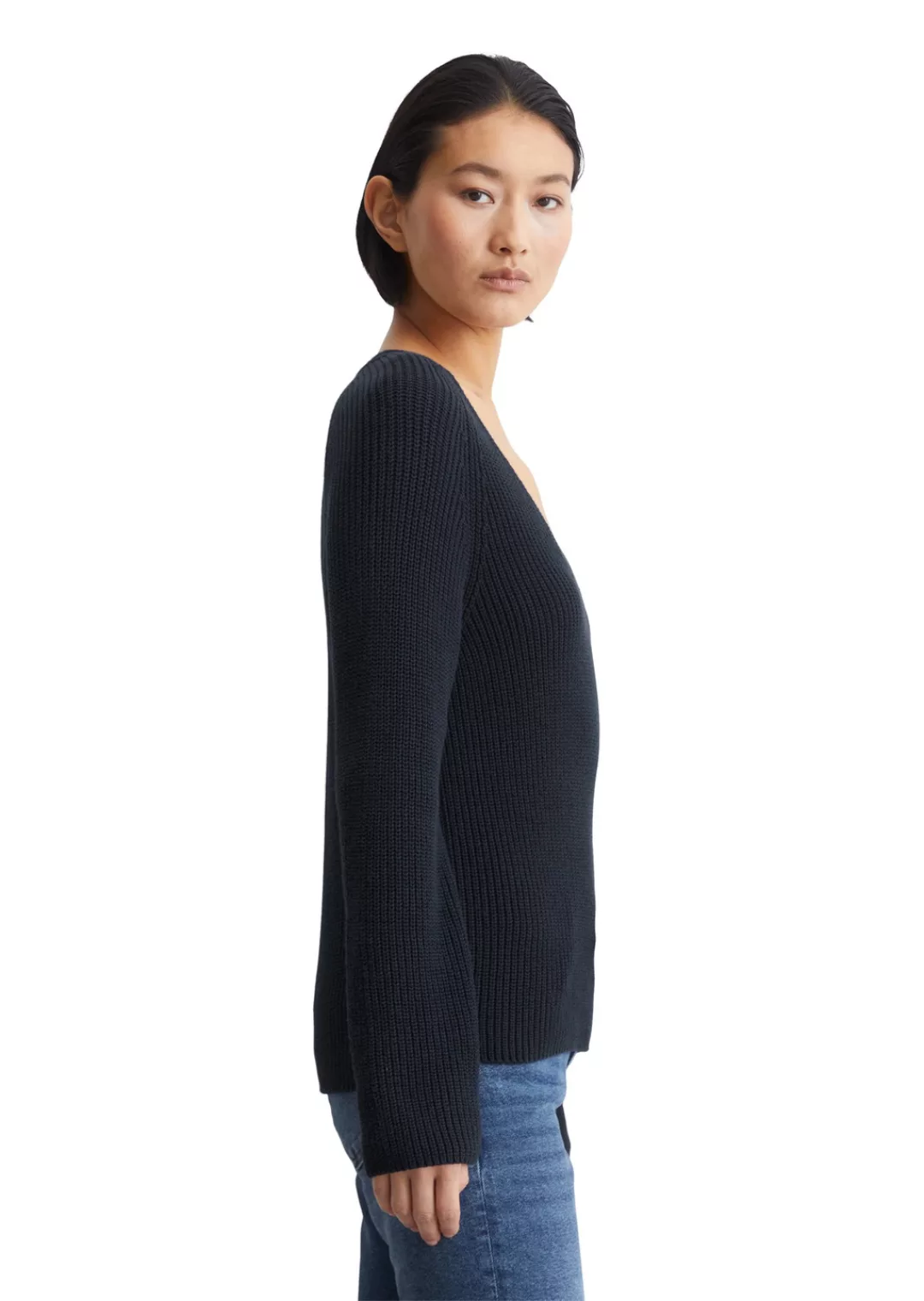 Marc OPolo Strickpullover "aus Organic Cotton-Qualität" günstig online kaufen