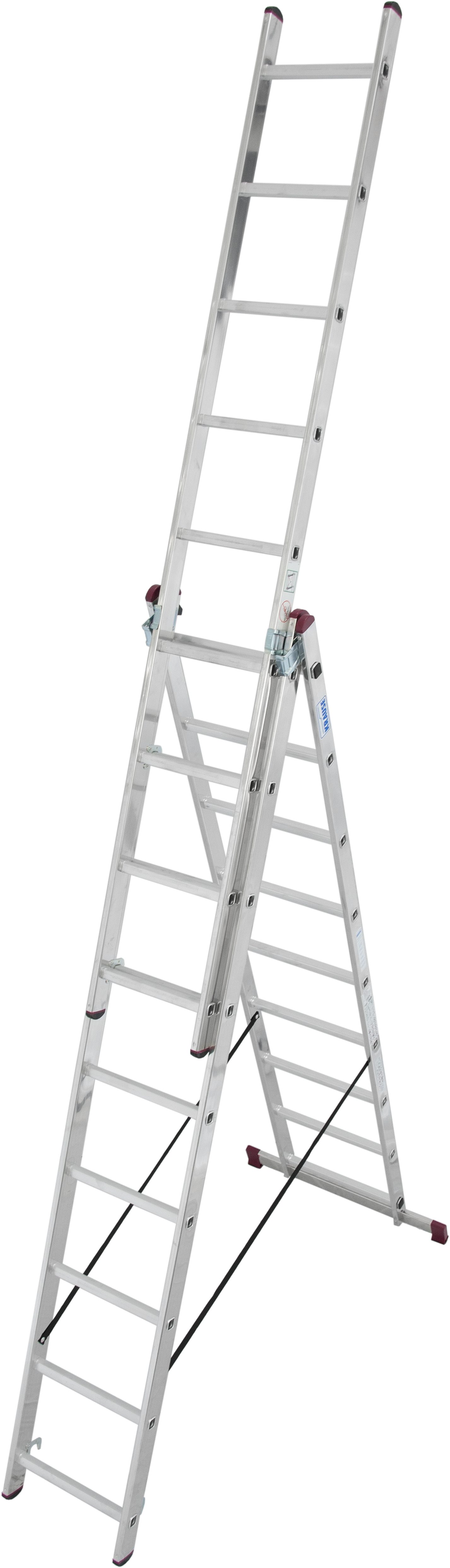 Krause Corda Vielzweck-Leiter 3 x 9 Sprossen Treppenversion günstig online kaufen