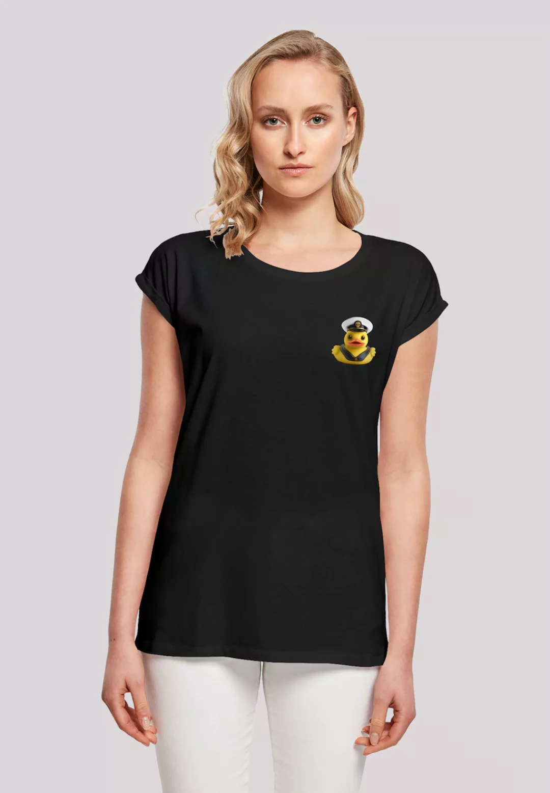 F4NT4STIC T-Shirt "Rubber Duck Captain Short Sleeve", Print günstig online kaufen