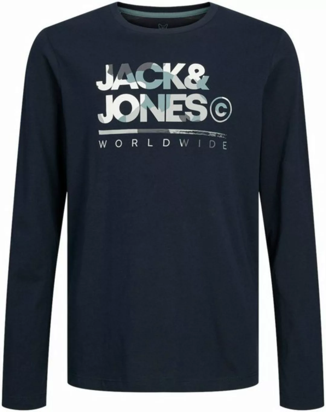 Jack & Jones Junior Langarmshirt JJLUKE TEE LS CREW NECK JNR günstig online kaufen