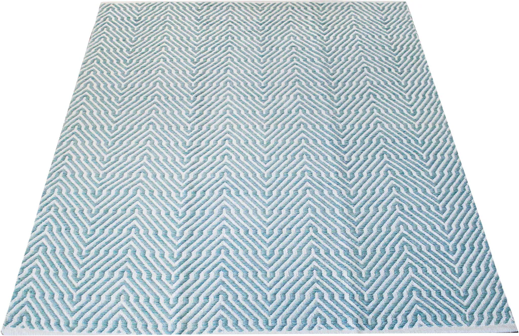 my home Teppich »Hanno«, rechteckig, 7 mm Höhe, flacher Teppich, Kurzflor, günstig online kaufen