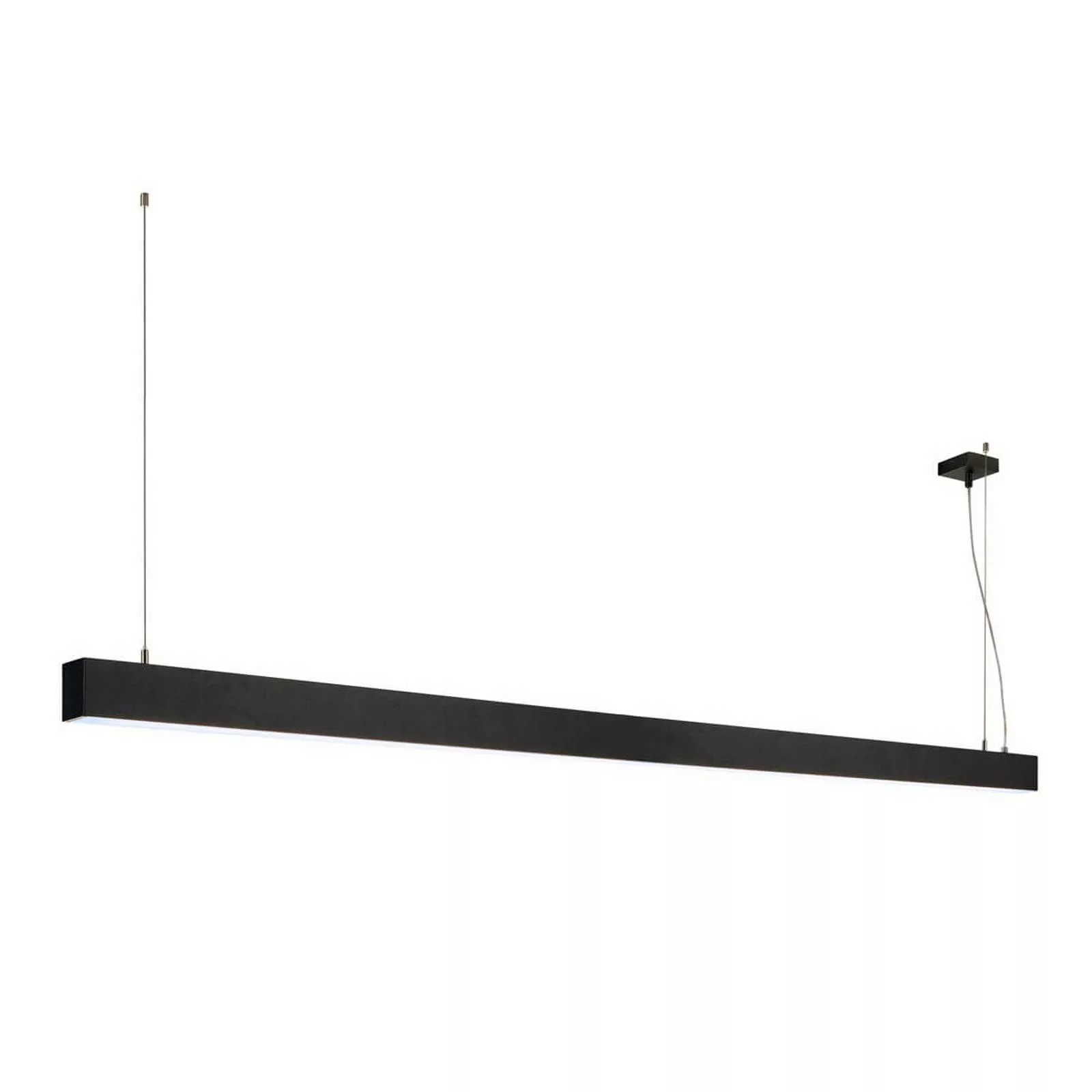 SLV Glenos LED-Hängeleuchte 205 cm schwarz günstig online kaufen