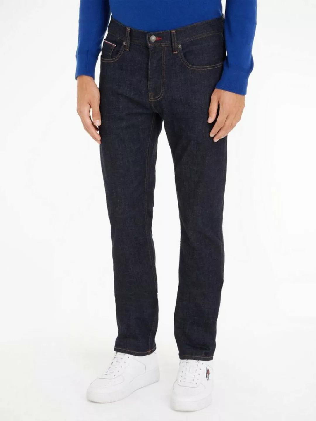 Tommy Hilfiger Straight-Jeans Denton aus Baumwoll-Denim mit Stretch günstig online kaufen