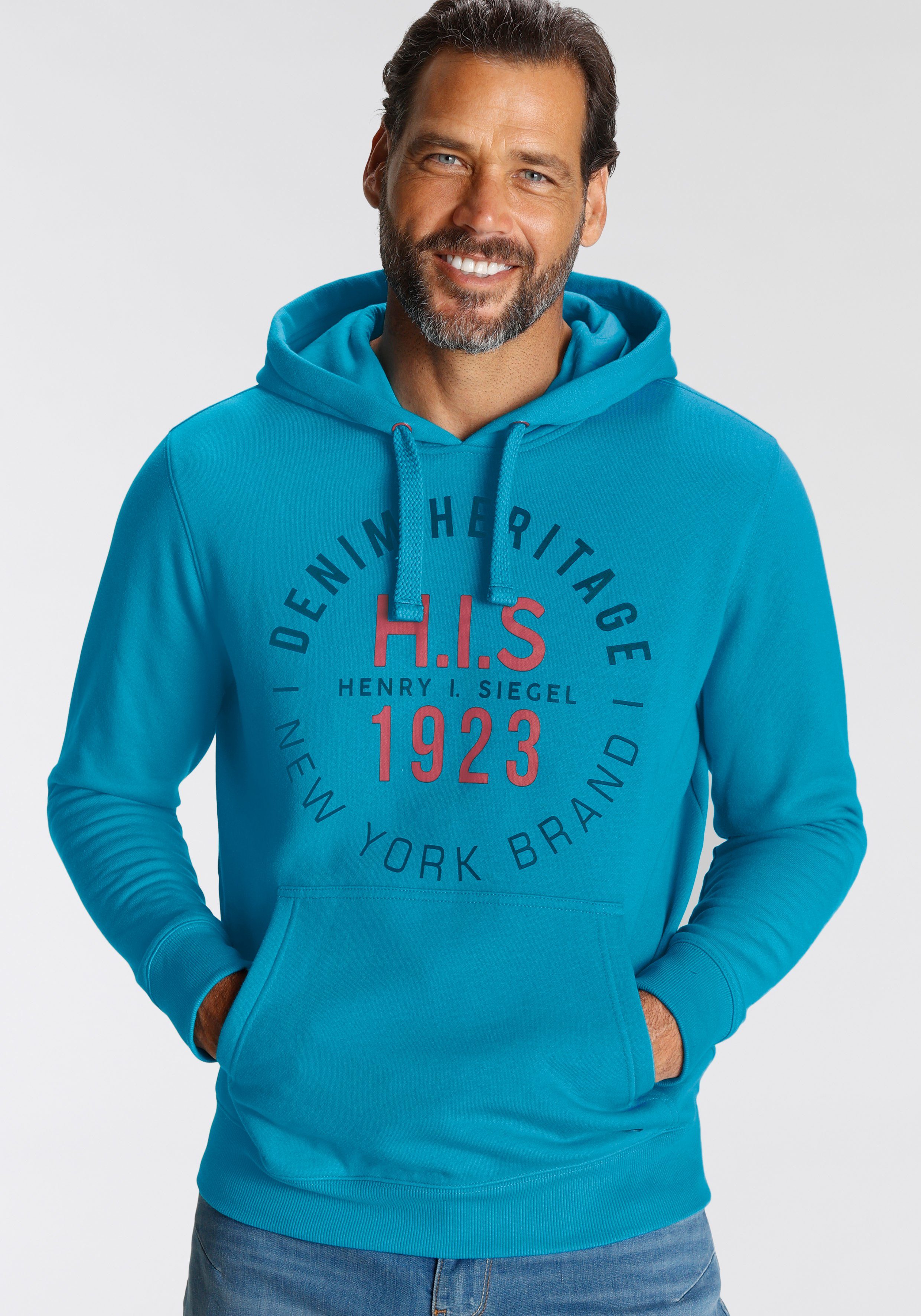 H.I.S Kapuzensweatshirt Langarm, lässige Passform, mit günstig online kaufen