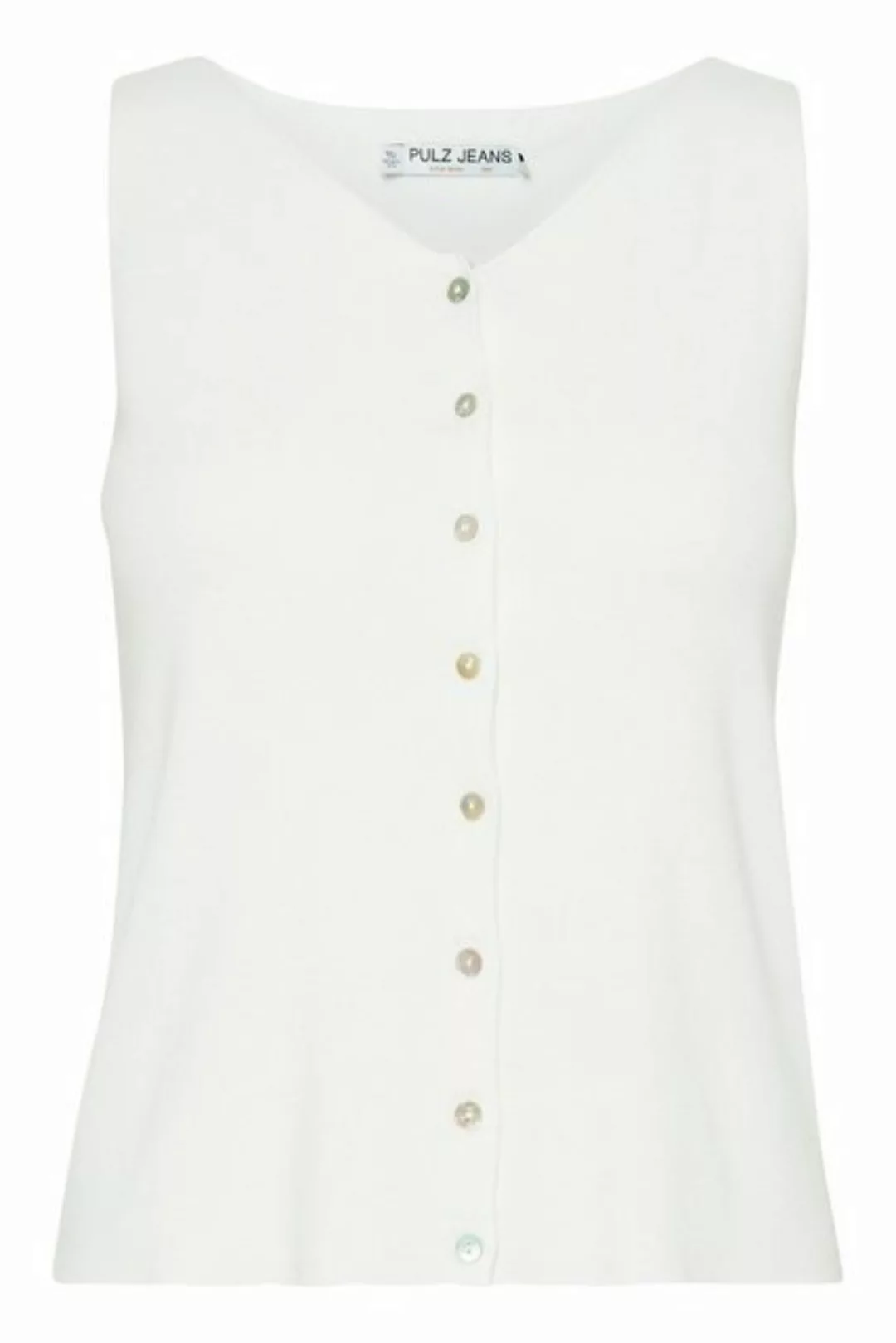 Pulz Jeans Shirttop PZSARA Top sommerliches Top ohne Arm günstig online kaufen