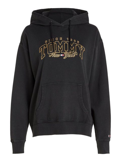 Tommy Jeans Kapuzensweatshirt TJW RLX LUXE VARSITY HOODIE mit großem Logodr günstig online kaufen