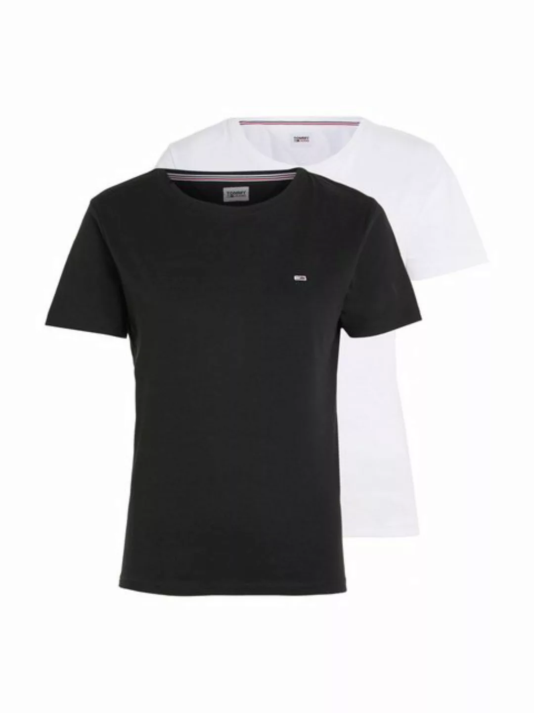 Tommy Jeans Rundhalsshirt TJW 2PACK SOFT JERSEY TEE (2-tlg., 2er-Pack) mit günstig online kaufen