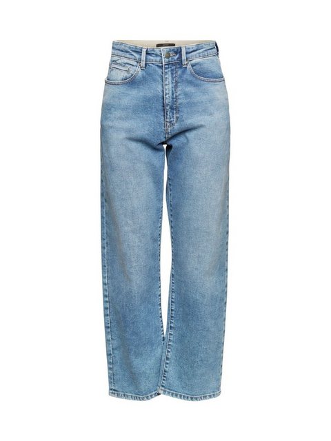 Esprit Collection Weite Jeans Stretch-Jeans aus Bio-Baumwolle günstig online kaufen