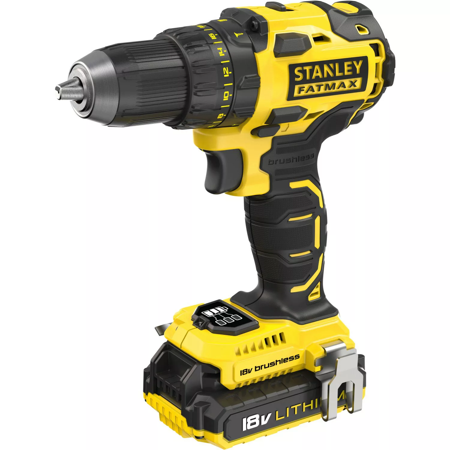 Stanley FatMax 18 V Akku-Bohrschrauber FMC607D2 inkl. 2 Ah Akkus mit Koffer günstig online kaufen