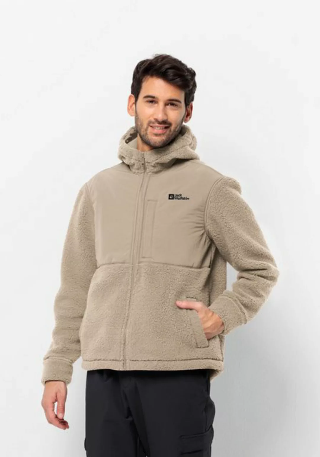 Jack Wolfskin Fleecejacke FELSLICHT HOODED JKT M günstig online kaufen