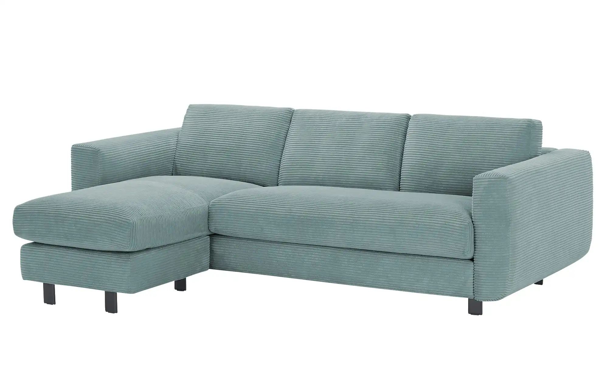 SOHO Ecksofa  Ariana ¦ blau ¦ Maße (cm): B: 215 H: 75 T: 163 Polstermöbel > günstig online kaufen