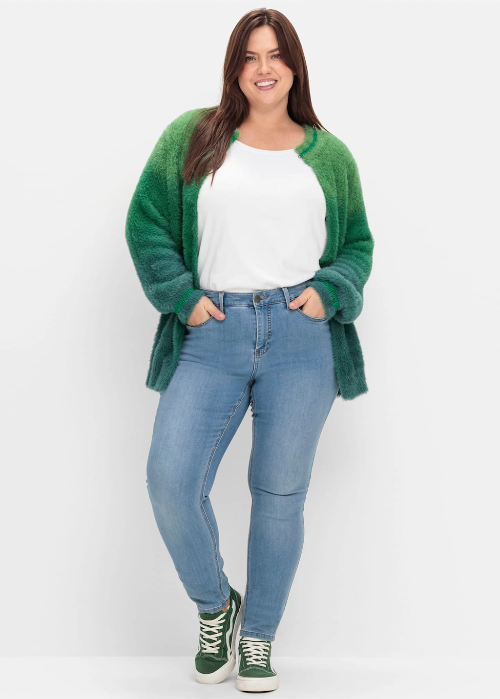sheego by Joe Browns Strickjacke günstig online kaufen