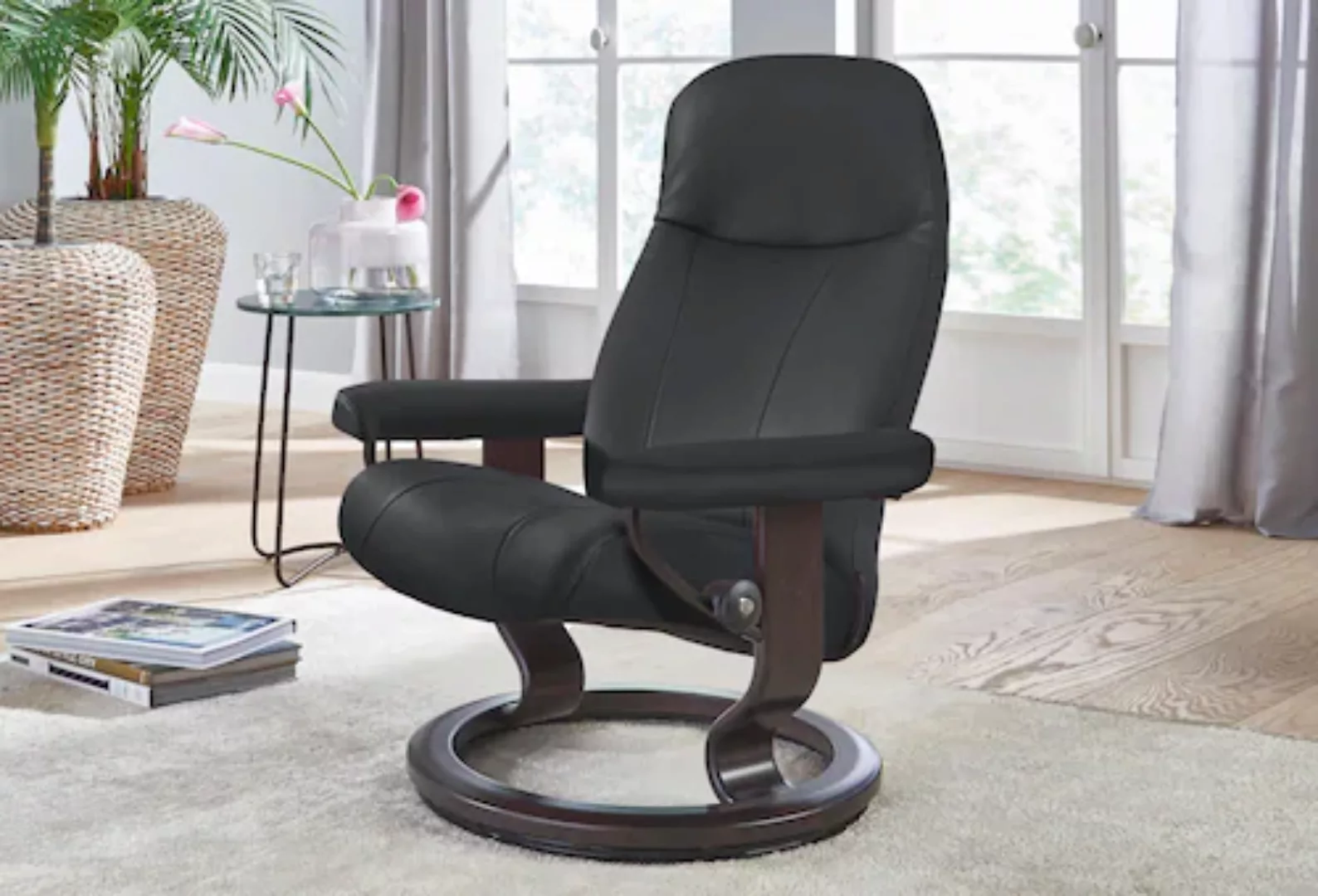 Stressless® Relaxsessel »Garda«, mit Classic Base, Größe L, Gestell Wenge günstig online kaufen