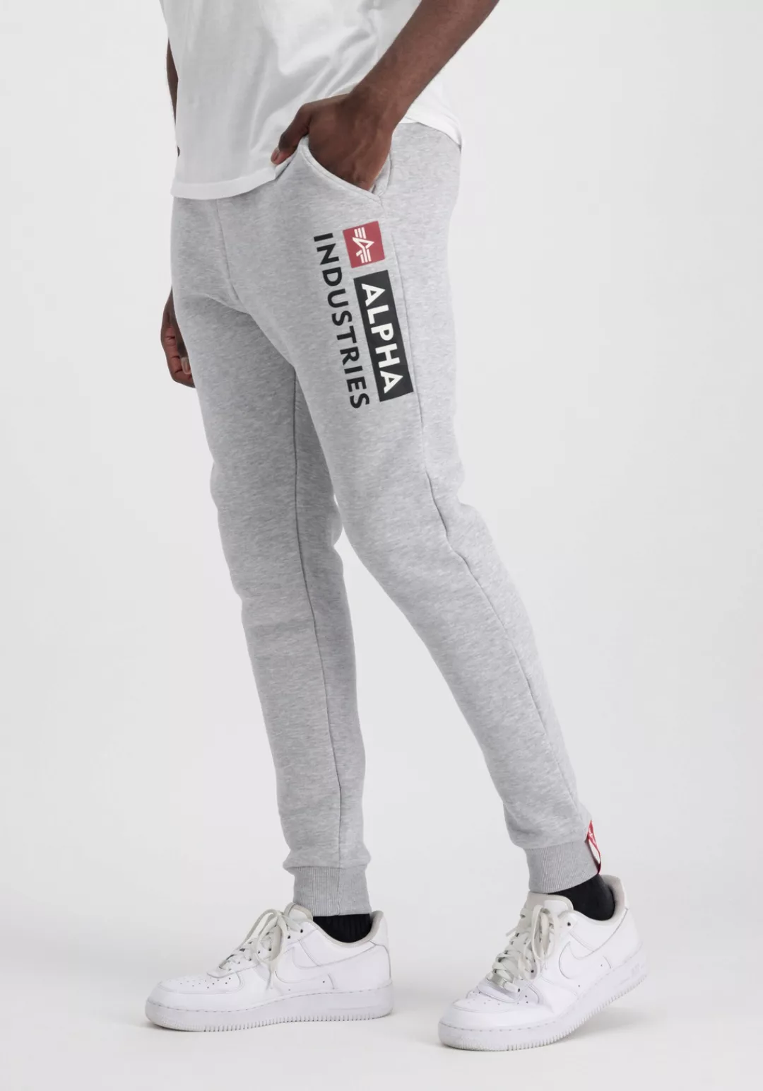 Alpha Industries Jogginghose "ALPHA INDUSTRIES Men - Jogger Alpha Block-Log günstig online kaufen