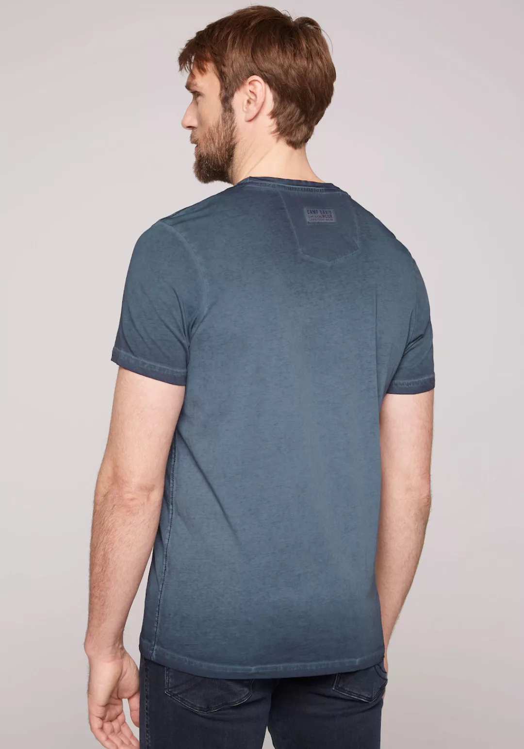 CAMP DAVID T-Shirt mit auffälligen Front-Schriftzügen günstig online kaufen