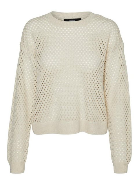 Vero Moda Strickpullover SIA (1-tlg) Lochmuster günstig online kaufen