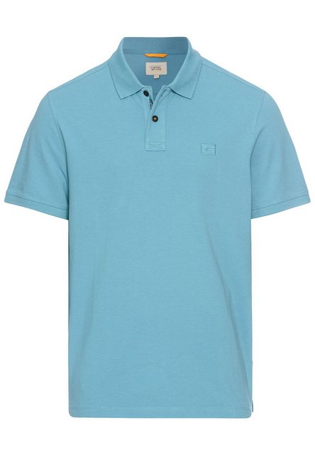 camel active Poloshirt Halbarm Poloshirt aus reiner Baumwolle günstig online kaufen