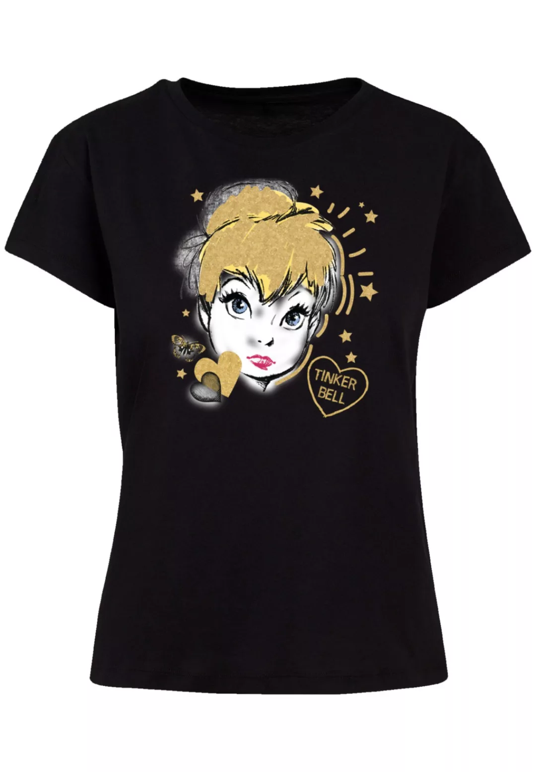 F4NT4STIC T-Shirt "Disney Peter Pan Golden Tink" günstig online kaufen