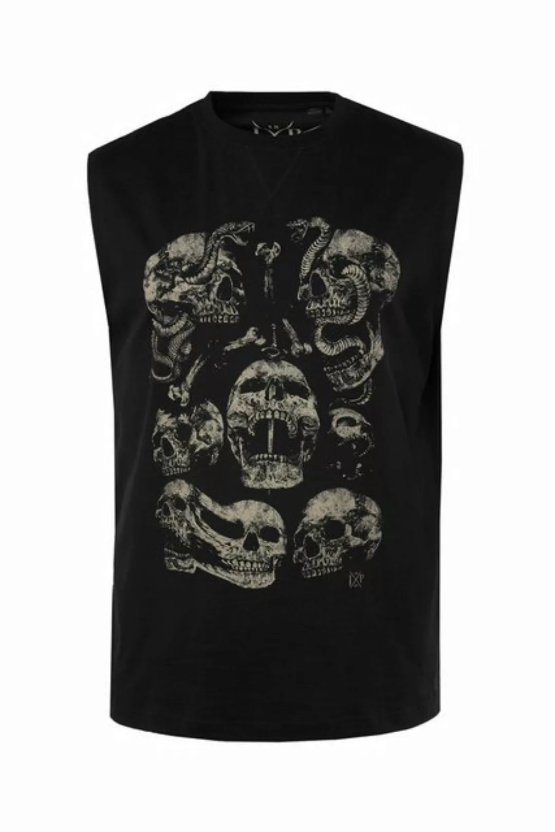 JP1880 T-Shirt Tanktop Brust-Print bis 8 XL günstig online kaufen