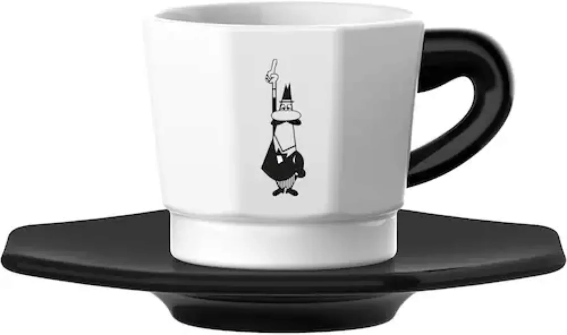 BIALETTI Espressotasse, (Set, 8 tlg.), 4 Tassen, 4 Untertassen günstig online kaufen