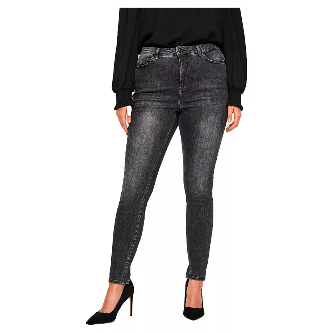 Vero Moda Curve Skinny-fit-Jeans VMLORA HW SS BL WASH JEANS- K CUR NOOS günstig online kaufen