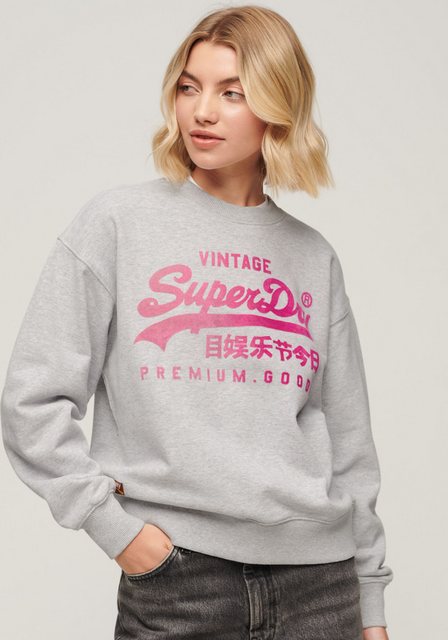 Superdry Sweatshirt "TONAL VL LOOSE SWEATSHIRT" günstig online kaufen