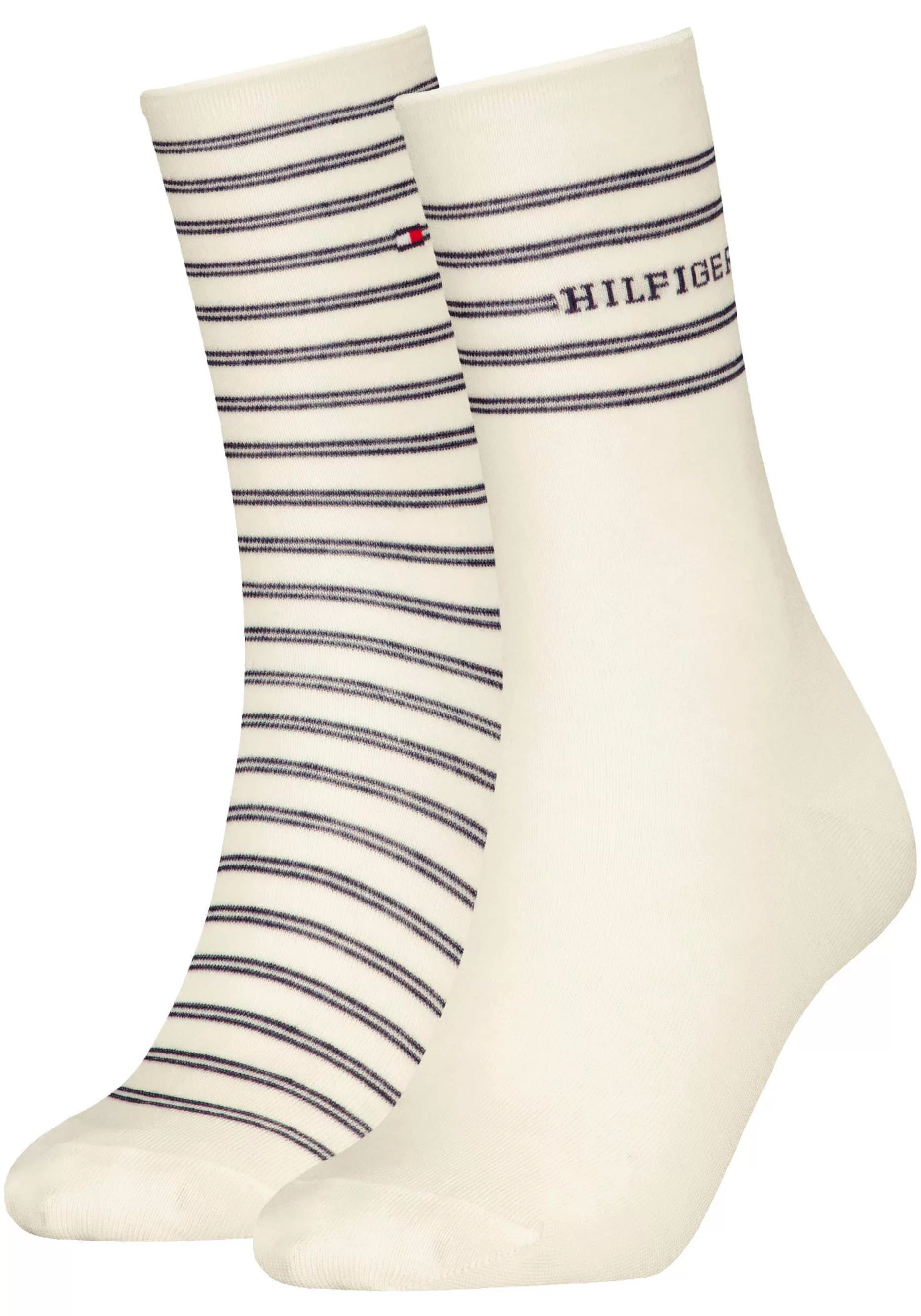 Tommy Hilfiger Socken, (2 Paar), mit Logoschriftzug günstig online kaufen