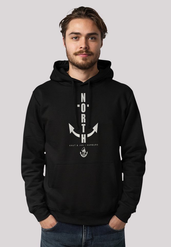 F4NT4STIC Kapuzenpullover North Anker Knut & Jan Hamburg Premium Qualität günstig online kaufen