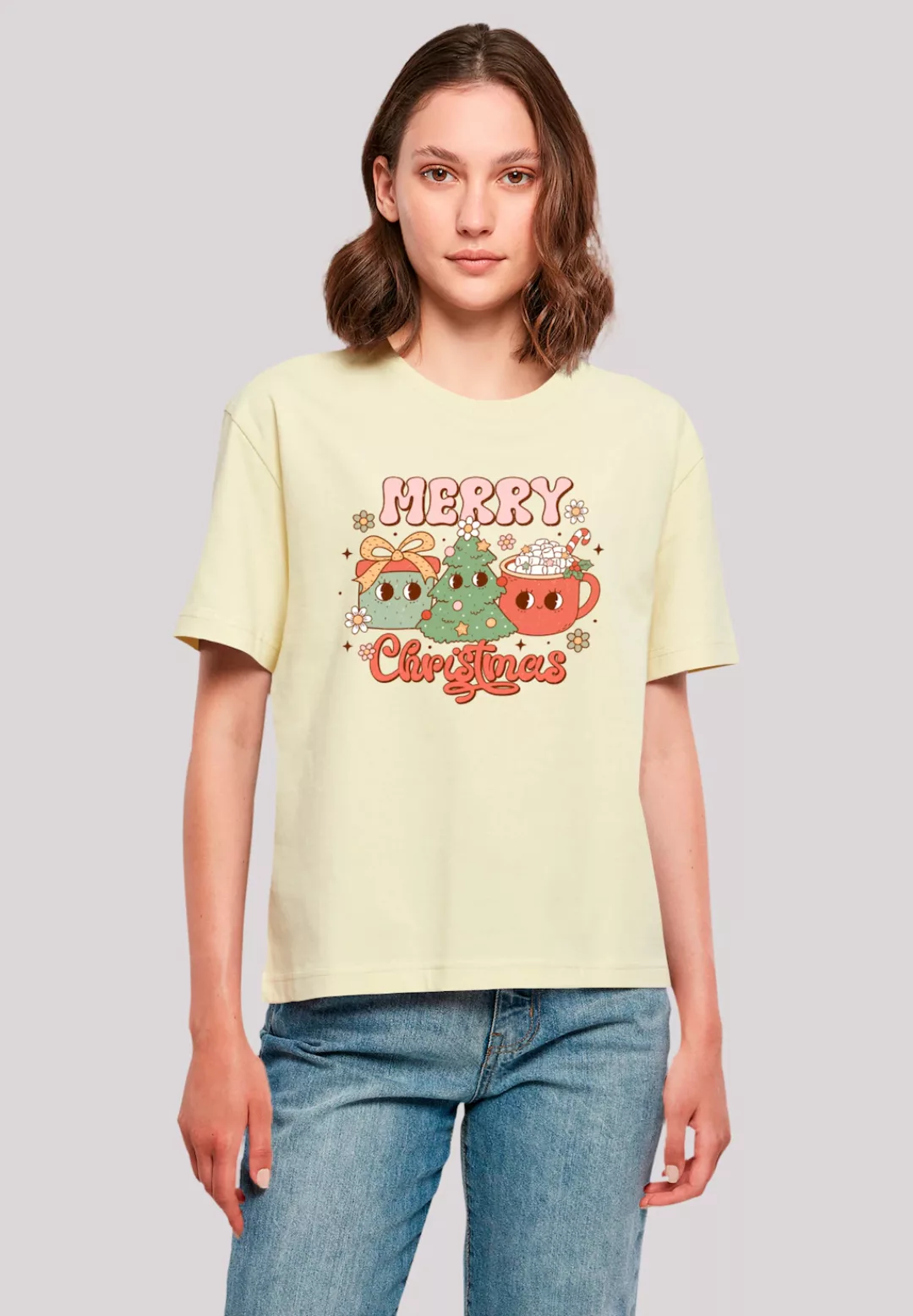 F4NT4STIC T-Shirt "Merry Weihnachten Cozy And Cute", Premium Qualität, Weih günstig online kaufen