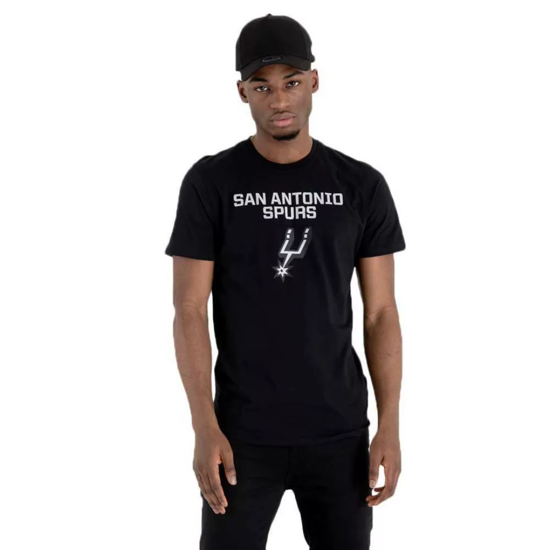 New Era Team Logo San Antonio Spurs Kurzärmeliges T-shirt XS Black günstig online kaufen