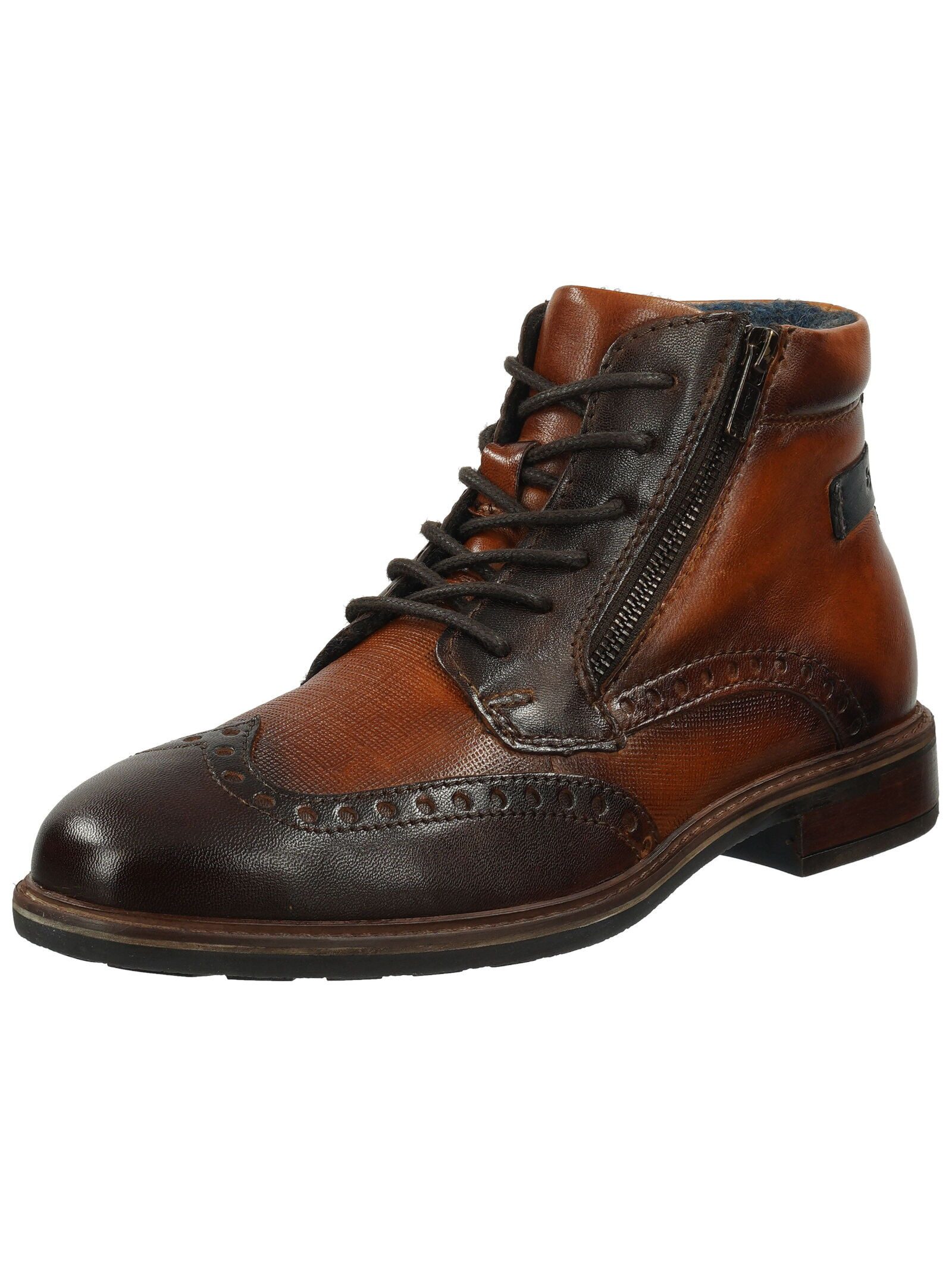 bugatti Stiefelette Leder Schnürstiefelette günstig online kaufen