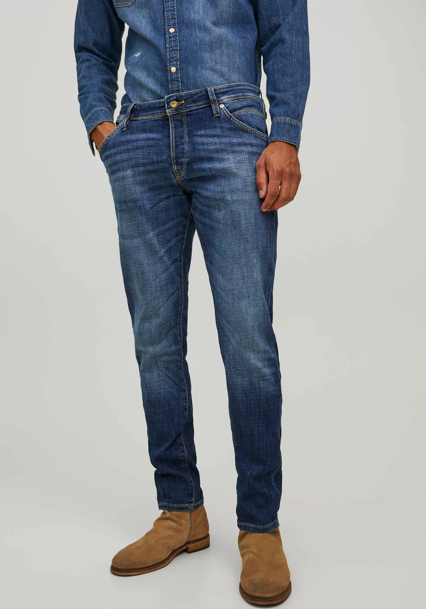 Jack & Jones Slim-fit-Jeans JJIGLENN JJFOX JOS 047 50SPS günstig online kaufen