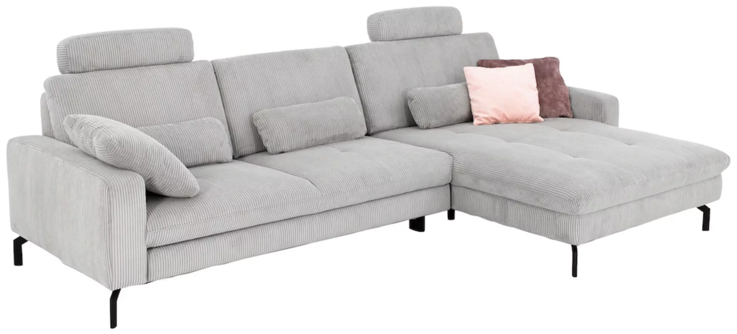 Die PlanBar Ecksofa "MP-IN20110 L-Form mit Federkern-Polsterung", optional günstig online kaufen