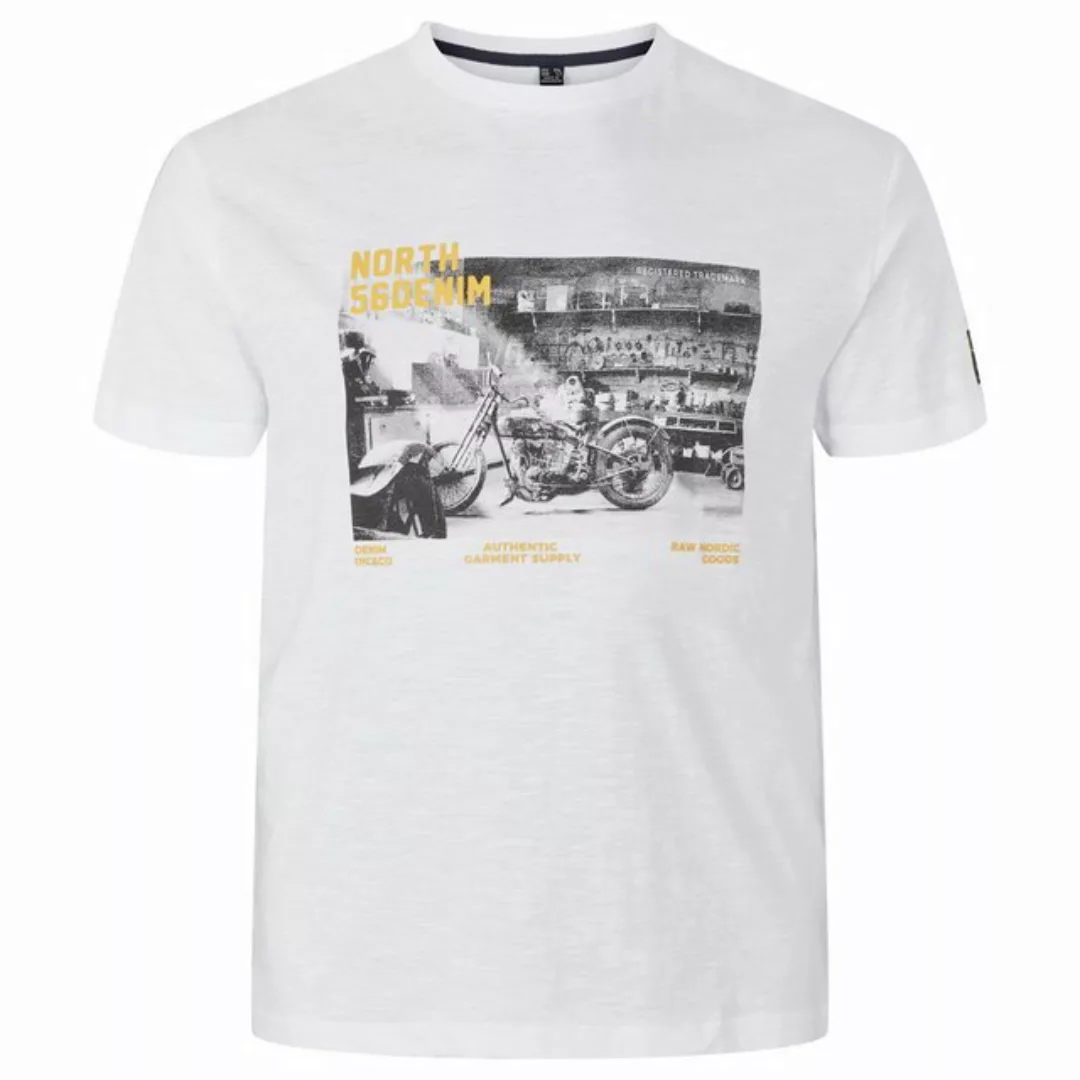 north 56 4 Print-Shirt Printed T-Shirt von North 56Denim in großen Größen, günstig online kaufen