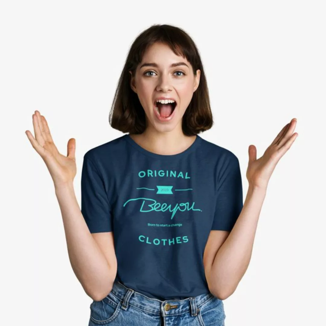 Beeyou. Clothes T-Shirt VALORA - T-Shirt Straight Fit vegan und aus 100% Bi günstig online kaufen