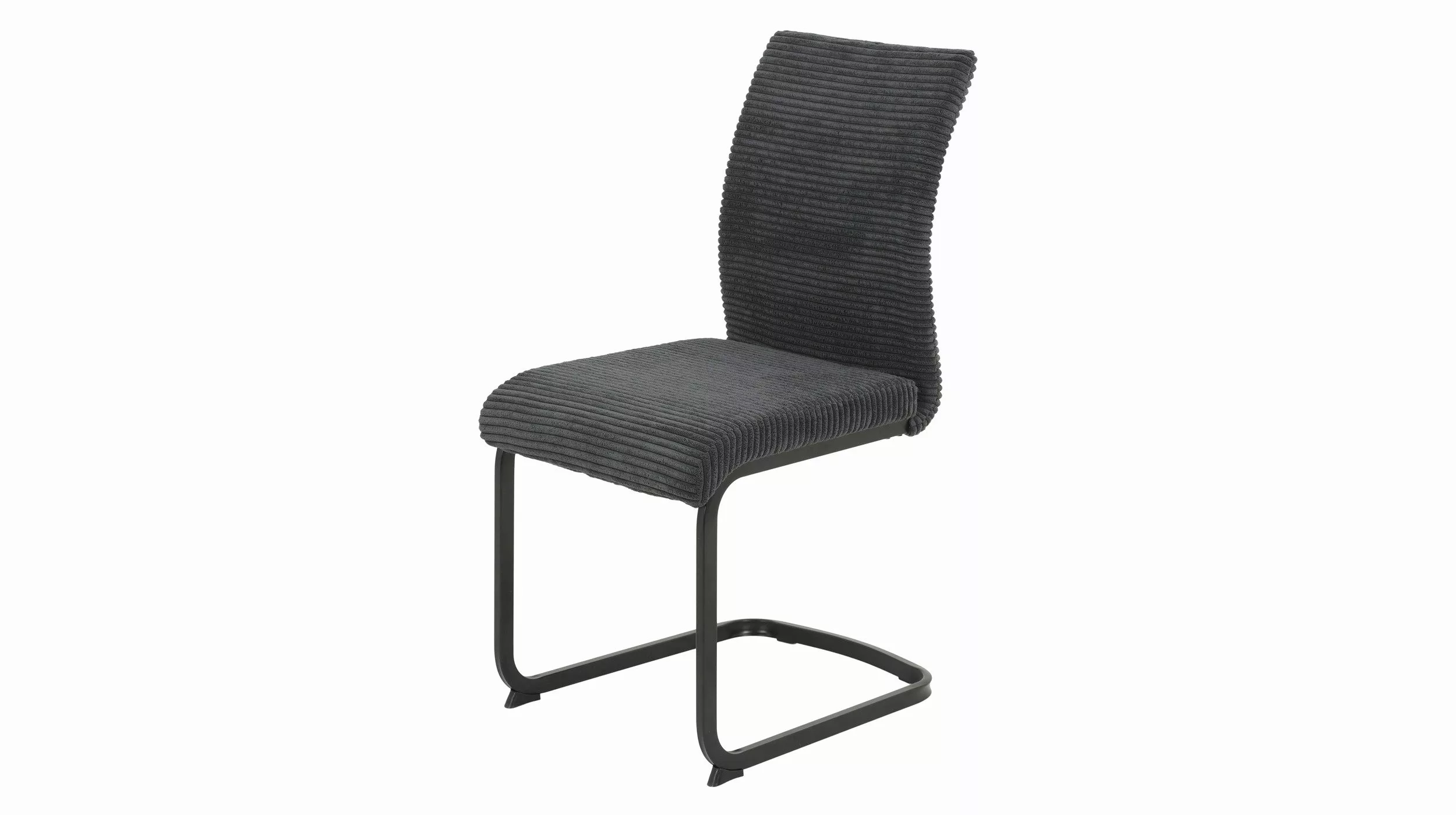 Die Möbelfundgrube® Freischwinger Freischwinger anthrazit / günstig online kaufen