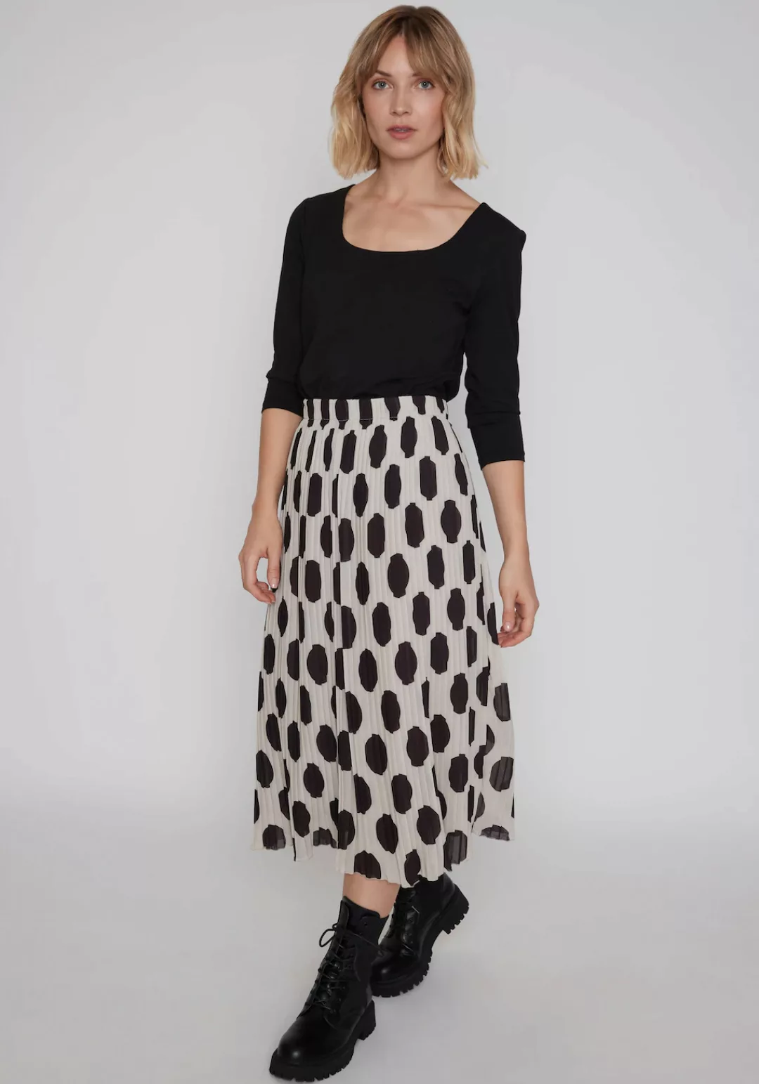 ZABAIONE Plisseerock "Skirt Co44ra" günstig online kaufen