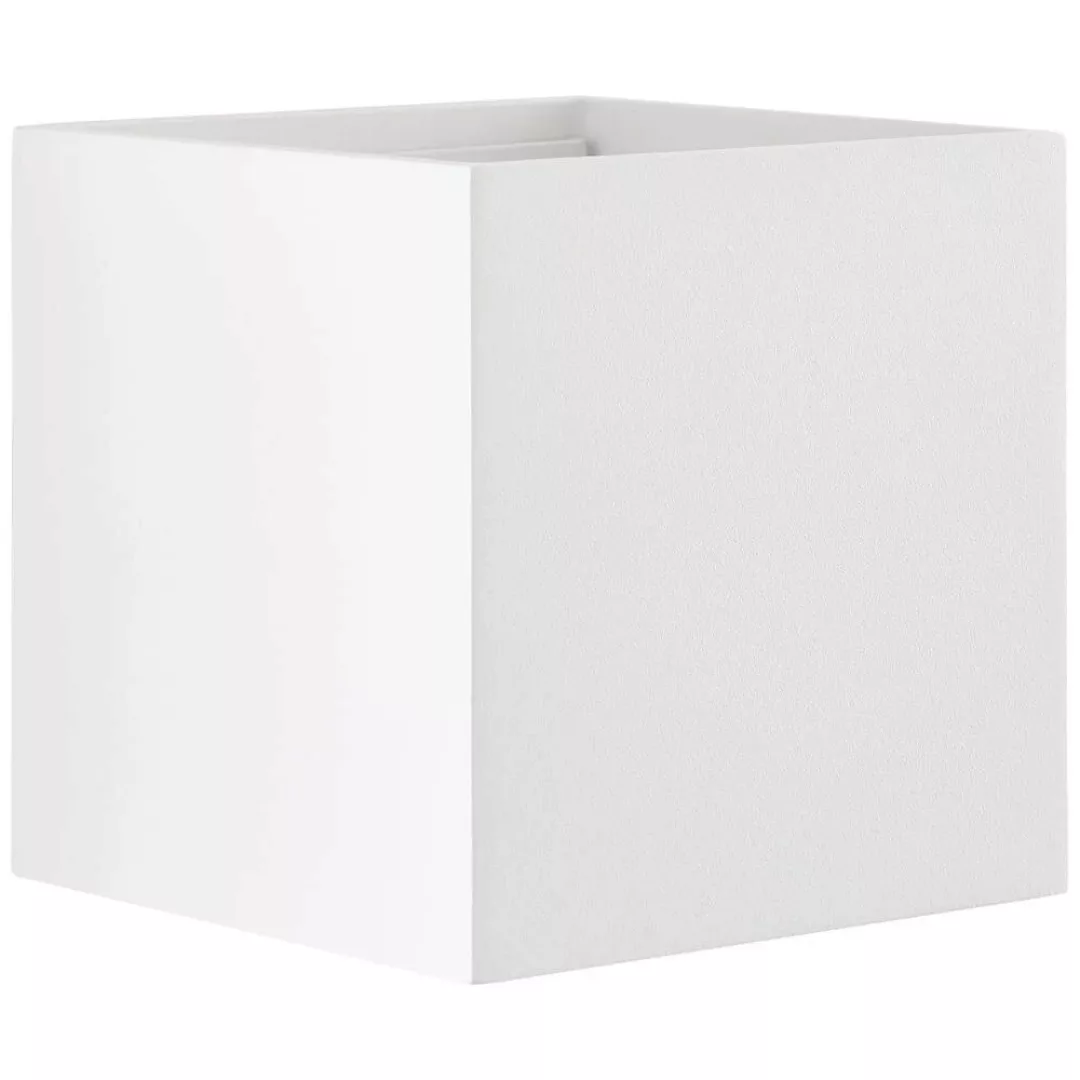 LED Wandleuchte Isak in Weiß 2x 3W 500lm IP54 günstig online kaufen