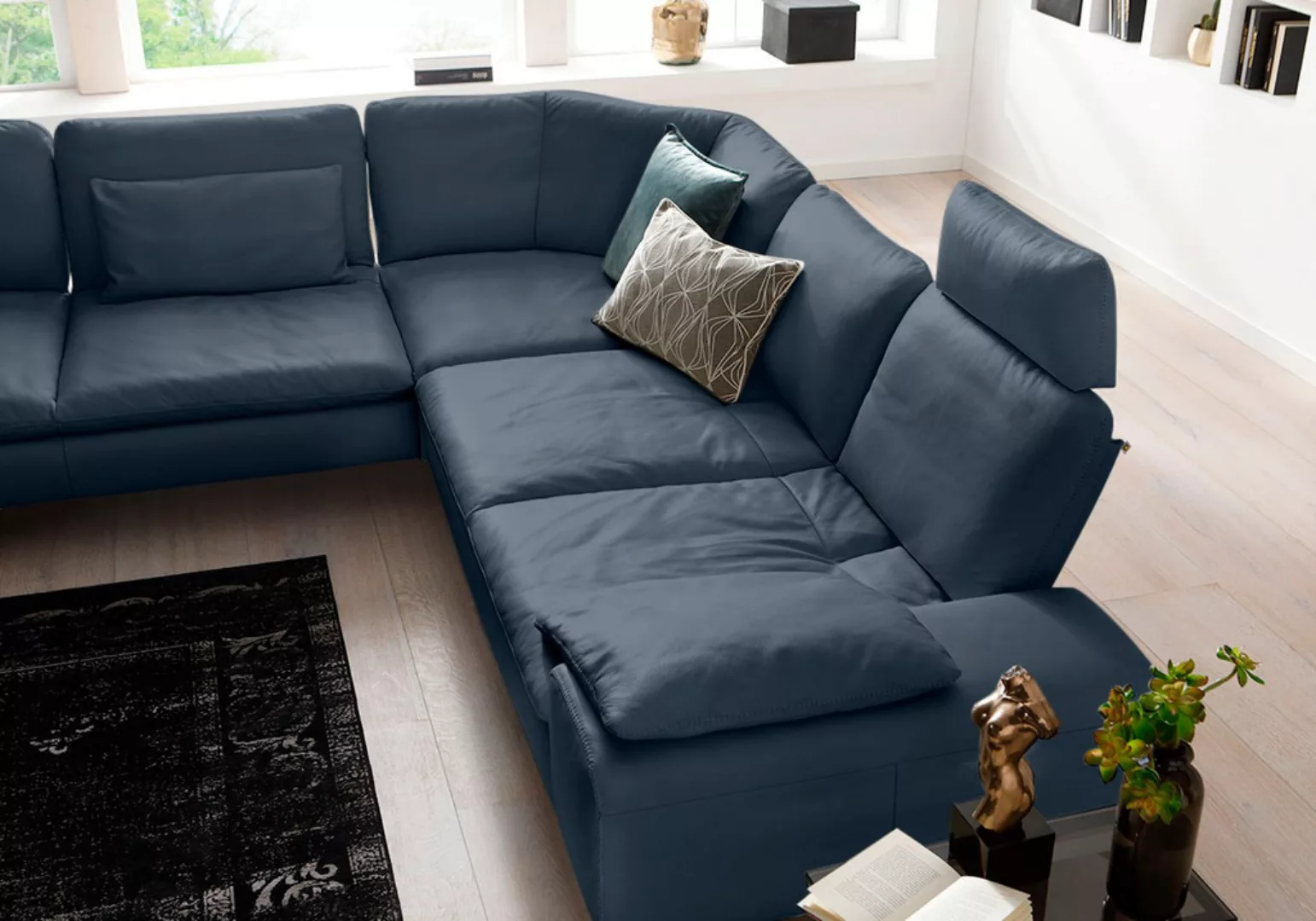 W.SCHILLIG Ecksofa "valentinoo, Designsofa, elegant und bequem, L-Form", (S günstig online kaufen